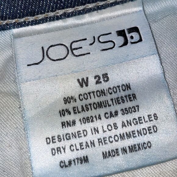 Joe's Jeans Rollup Denim Shorts Wash Sammy - Picture 4 of 6